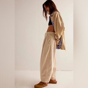 We The Free Linden Cord Balloon Jeans